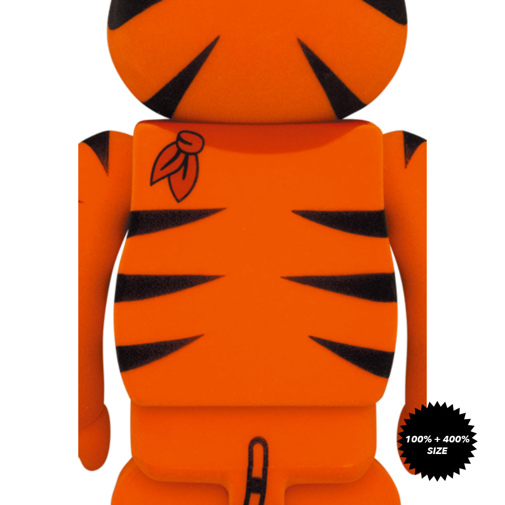 Tony the Tiger (Flocky Ver.) 100% + 400% Bearbrick by Medicom Toy