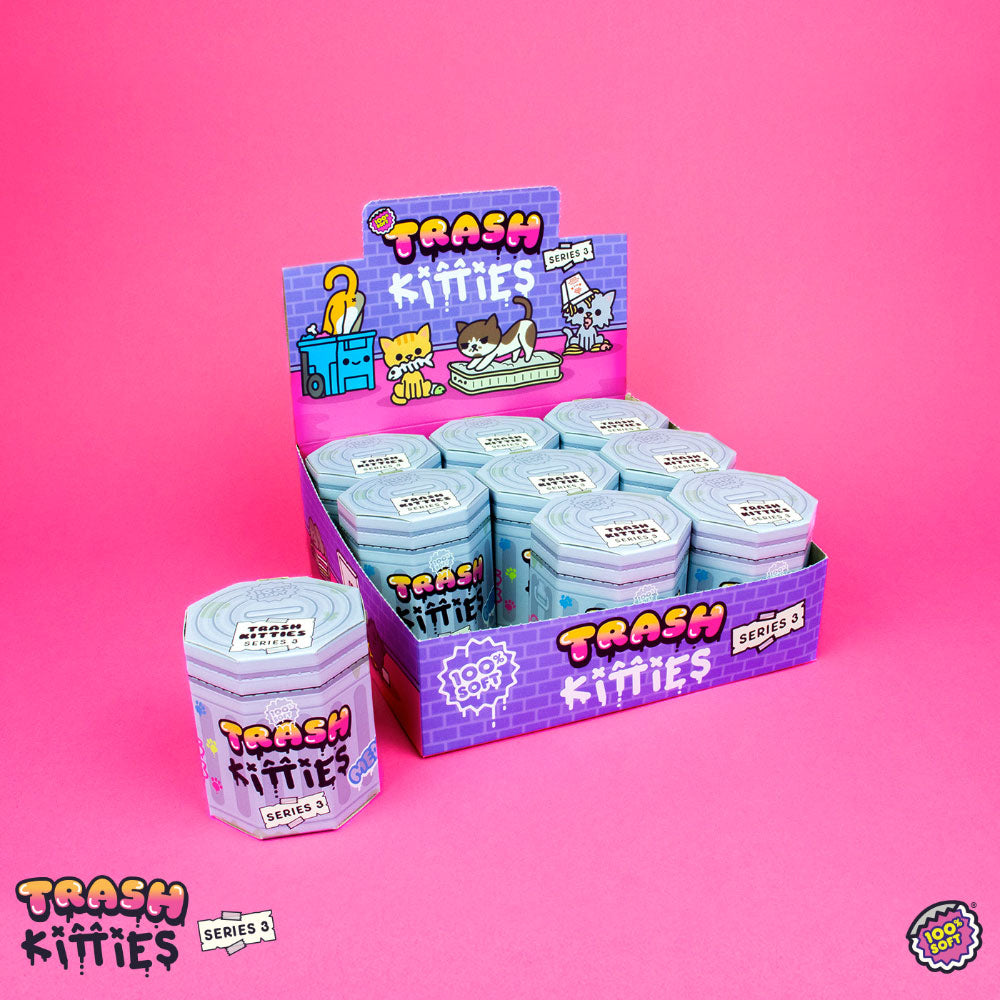 Trash Kitties Series 3 Blind Box by 100% Soft