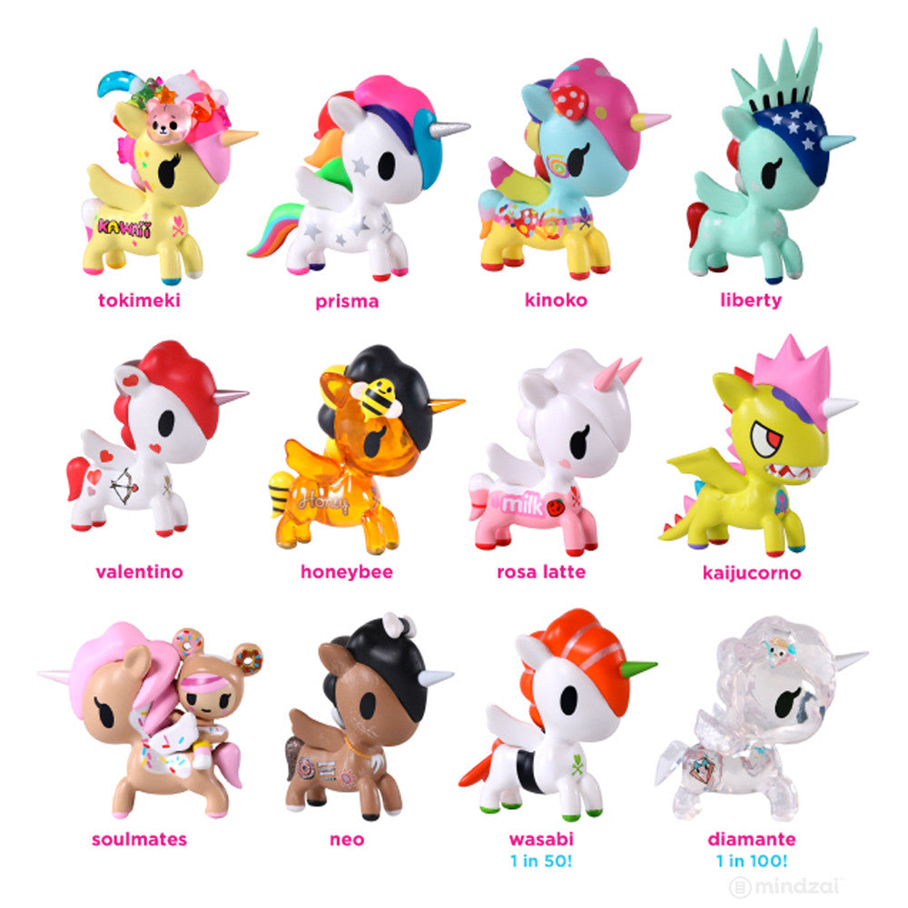 Discount 5 Tokidoki pony sets