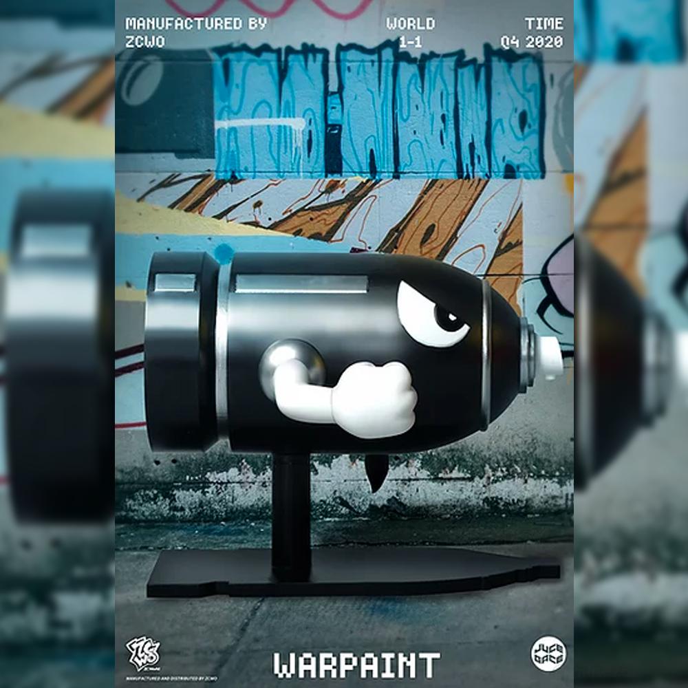 Warpaint Art Toy by Juce Gace x ZCWO