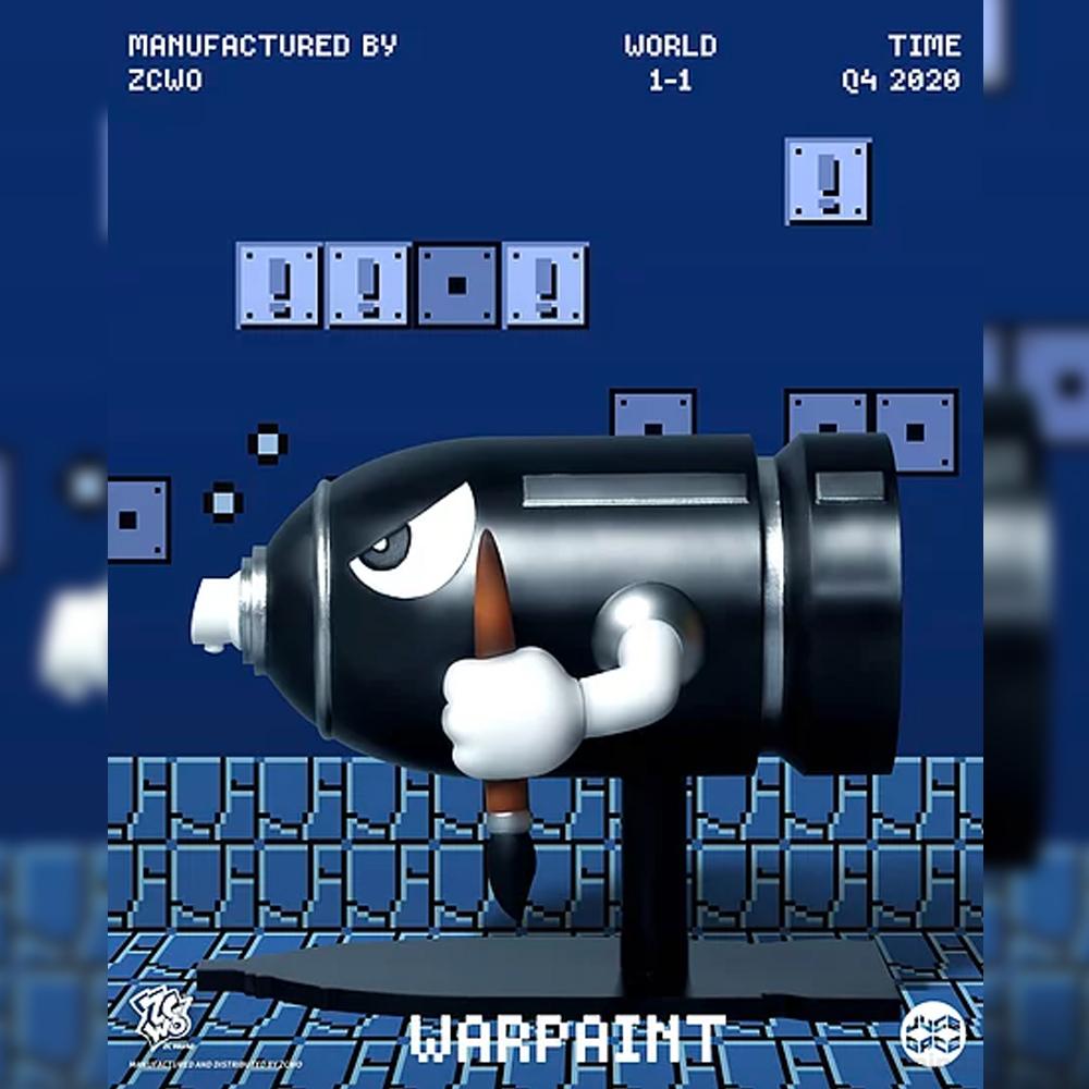 Warpaint Art Toy by Juce Gace x ZCWO