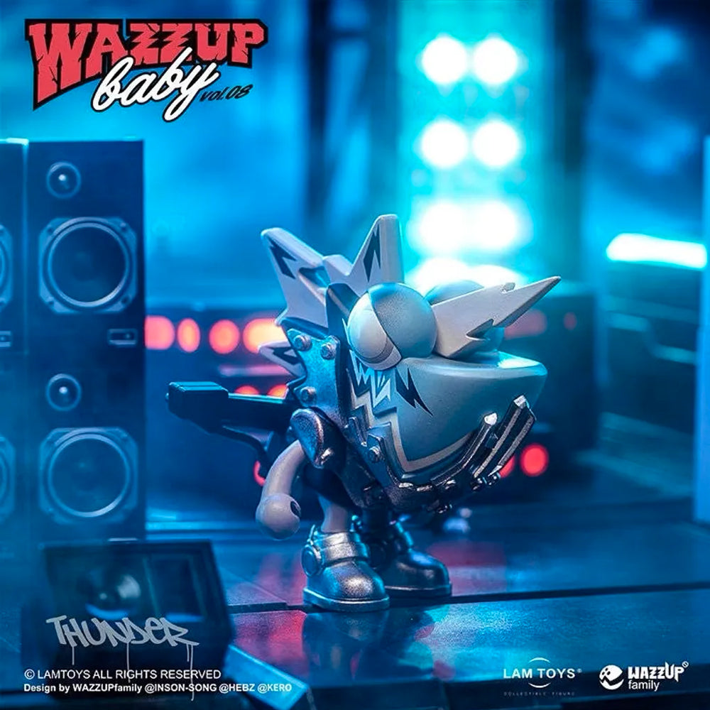 Rock N Roll Chameleon WAZZUPbaby Vol. 8 Blind Box Series by Lam Toys