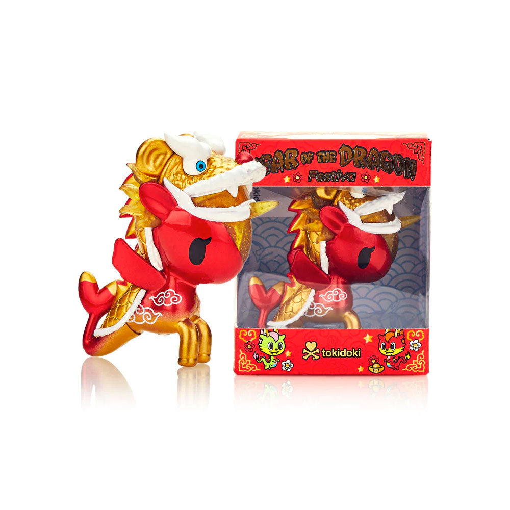 Year of the Dragon - Festiva Mermicorno Vinyl Figure by Tokidoki