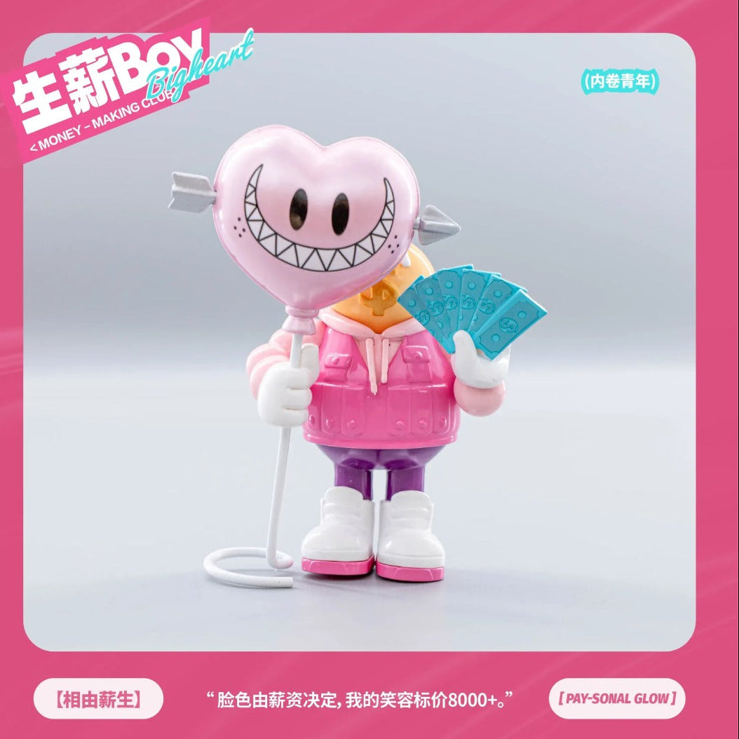 Salary Boy (Involution Youth) - BigHeart V2 Money Making Club Series by Lam Toys