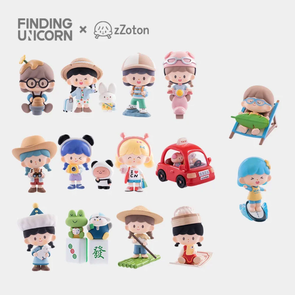 zZoton Molinta Travel Together Blind Box Series by Molinta x Finding Unicorn