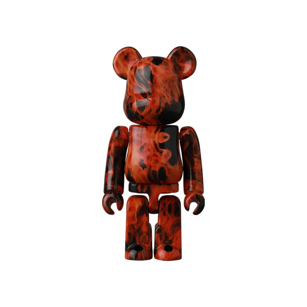 Bearbrick Series 44 - Fire (Pattern) 100%