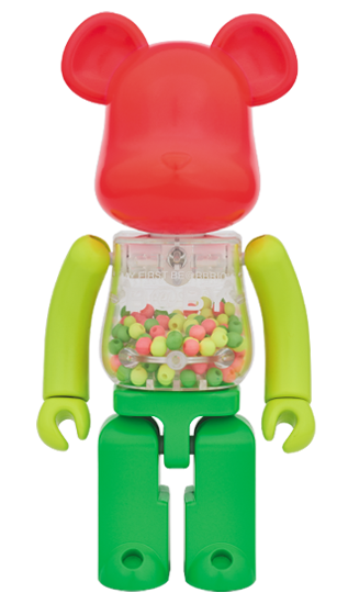 My First Bearbrick Baby Neon Chogokin 超合金 Metal Alloy 200% Bearbrick