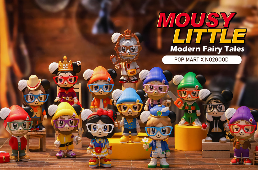 Mousy Little Modern Fairy Tales by POP MART x No2Good
