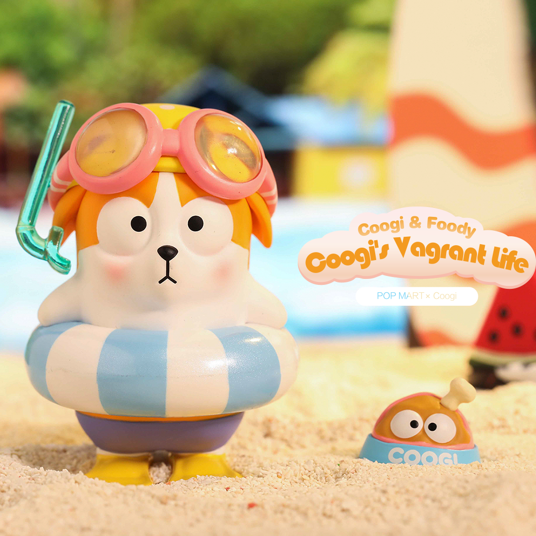 Coogi and Foody - Coogi's Vagrant Life Blind Box Series by POP MART