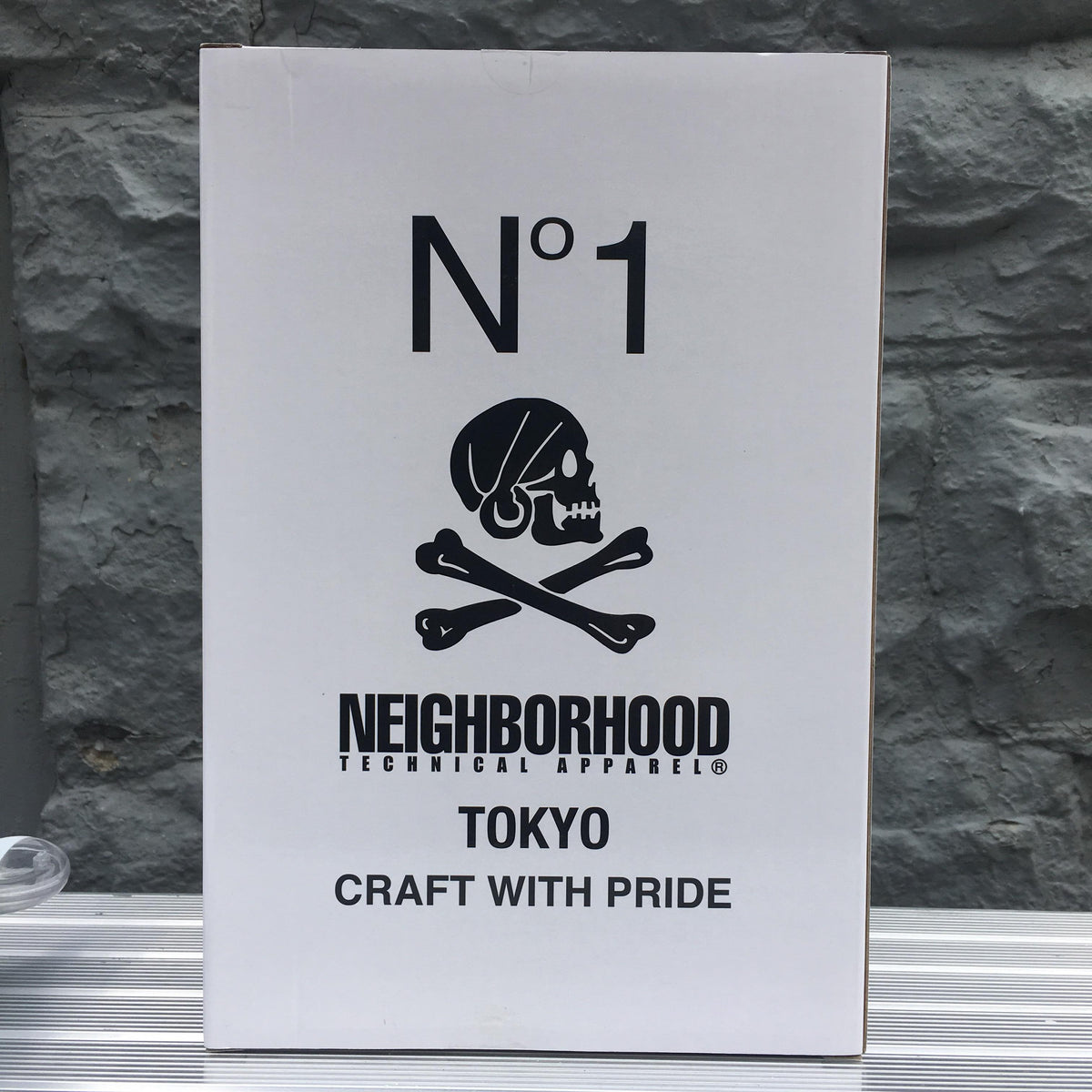 Neighborhood White 100% + 400% Bearbrick Set by Medicom Toy x Neighborhood