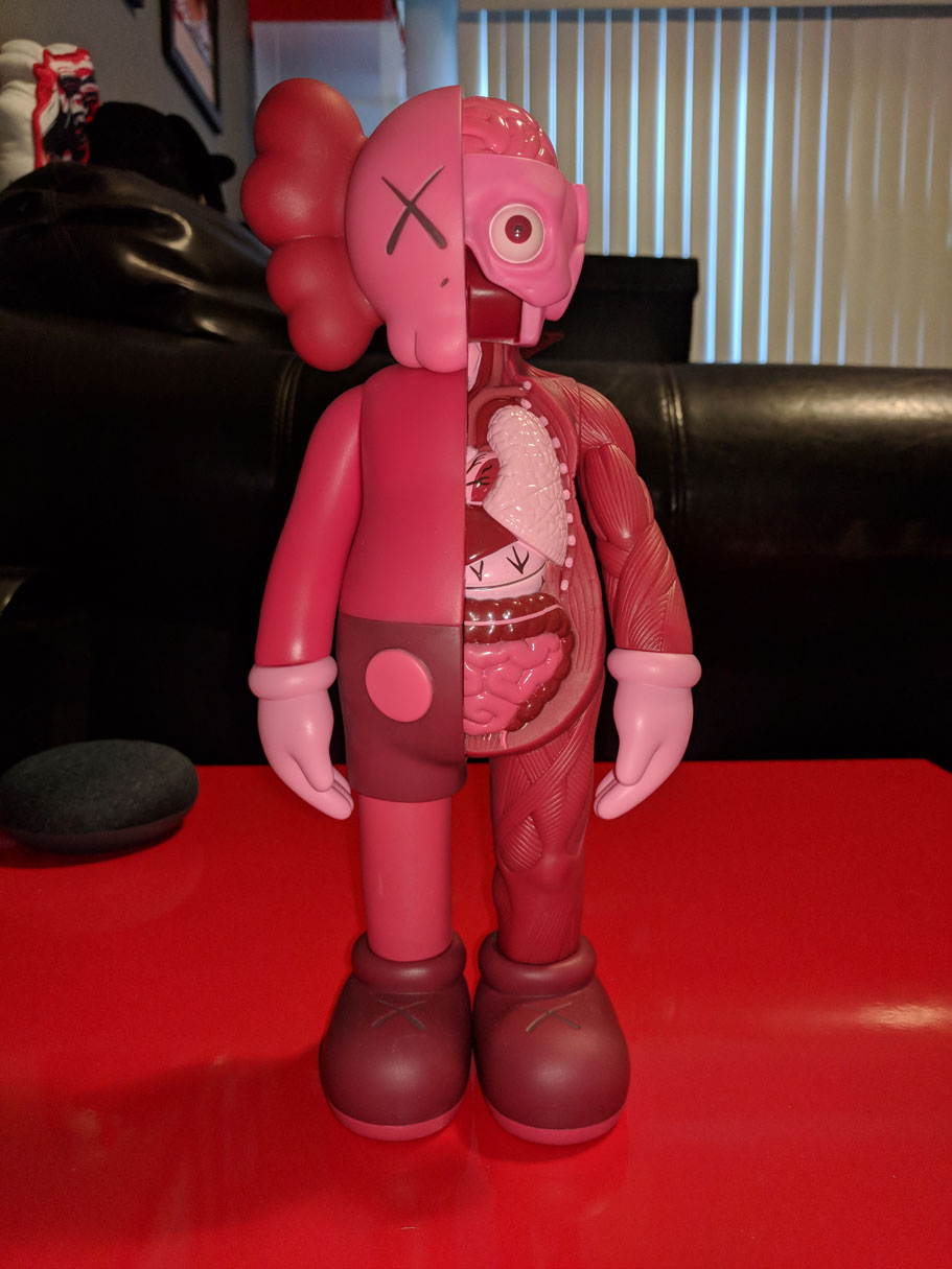 Kaws Companion Open Blush Edition  - (Flayed) - MoMa