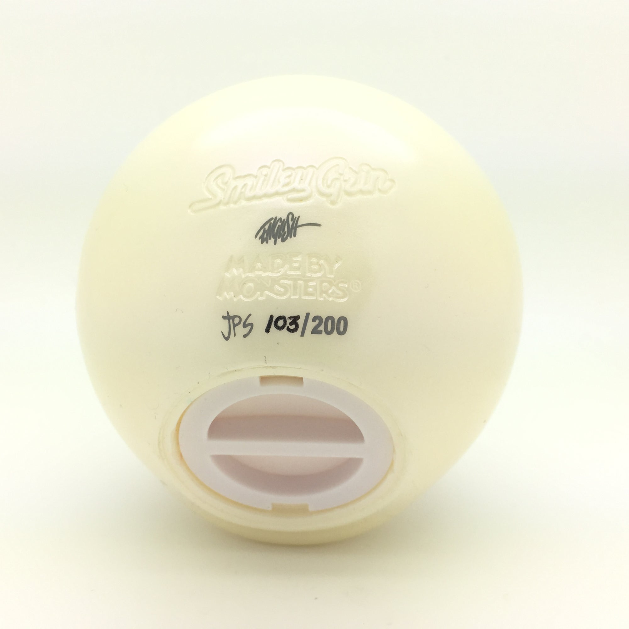 Smiley Grin Pearl - White Grin Edition by Ron English x Made By