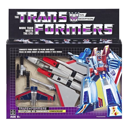 Transformers Starscream G1 Reissue Exclusive