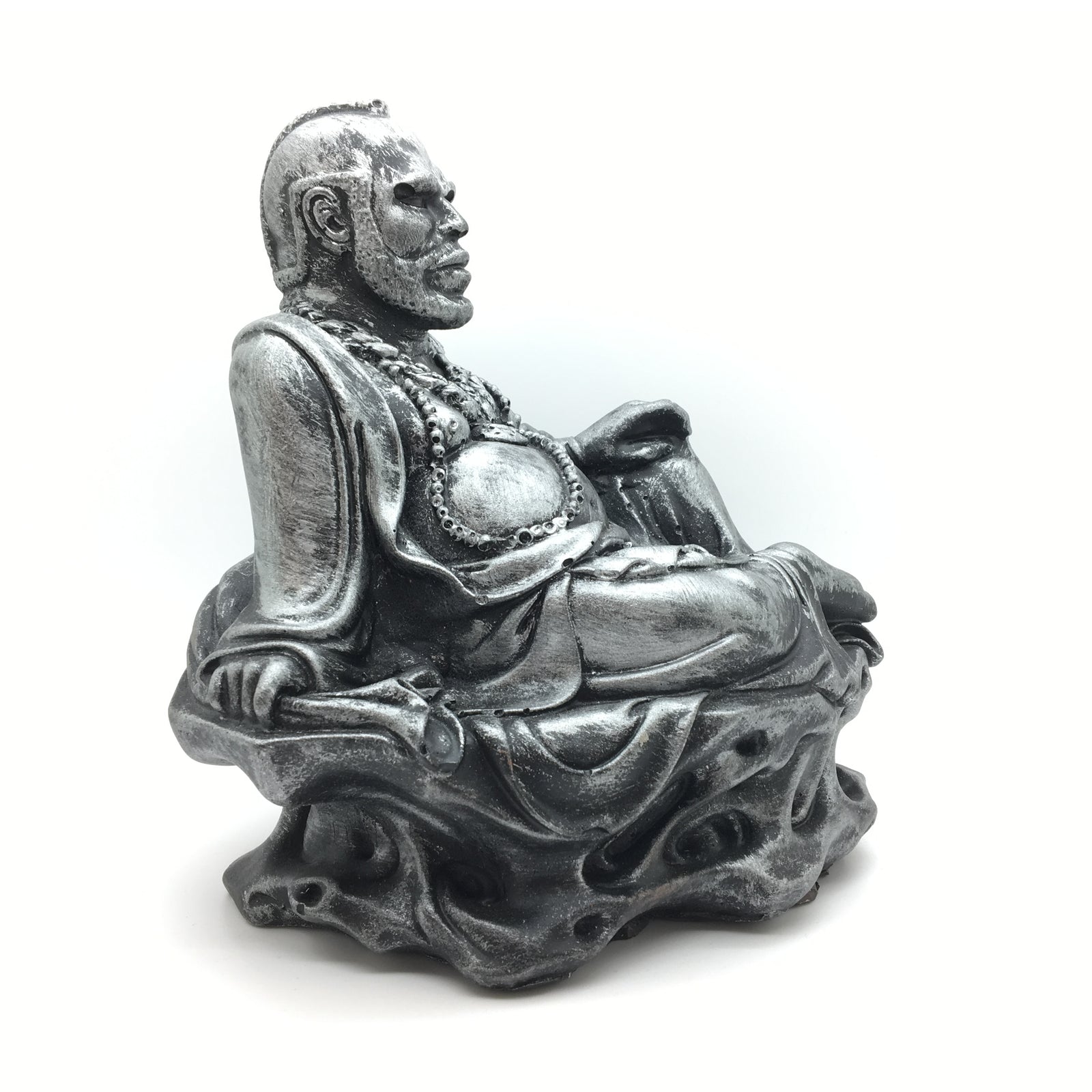 Mr. T Silver Buddha 8-Inch Art Toy Figure by Modulicious
