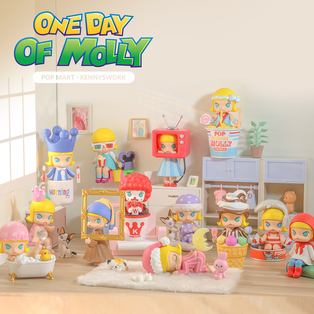 One Day of Molly Blind Box Series by Kennyswork x POP MART