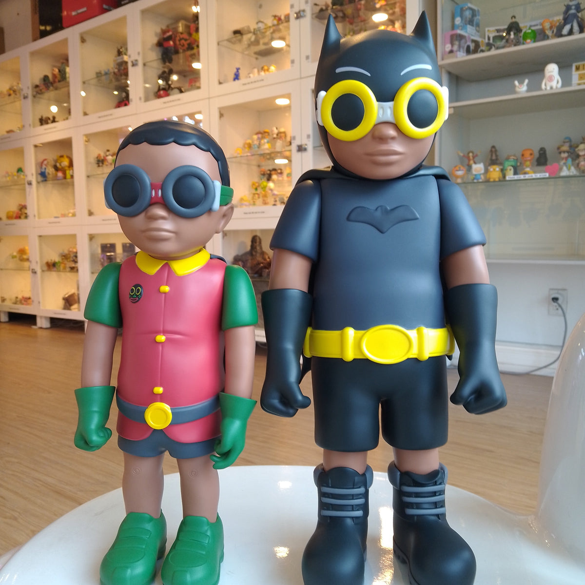 Flynamic Duo &#39;89 - Art Statue by Hebru Brantley - 1