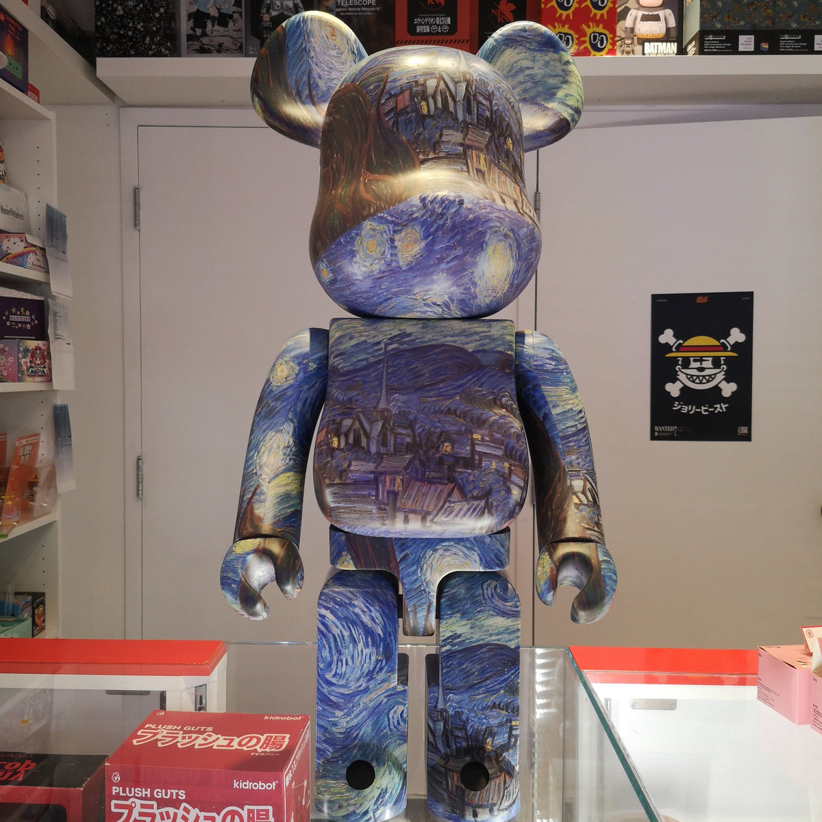 The Starry Night Vincent Van Gogh 1000% Bearbrick - 1
