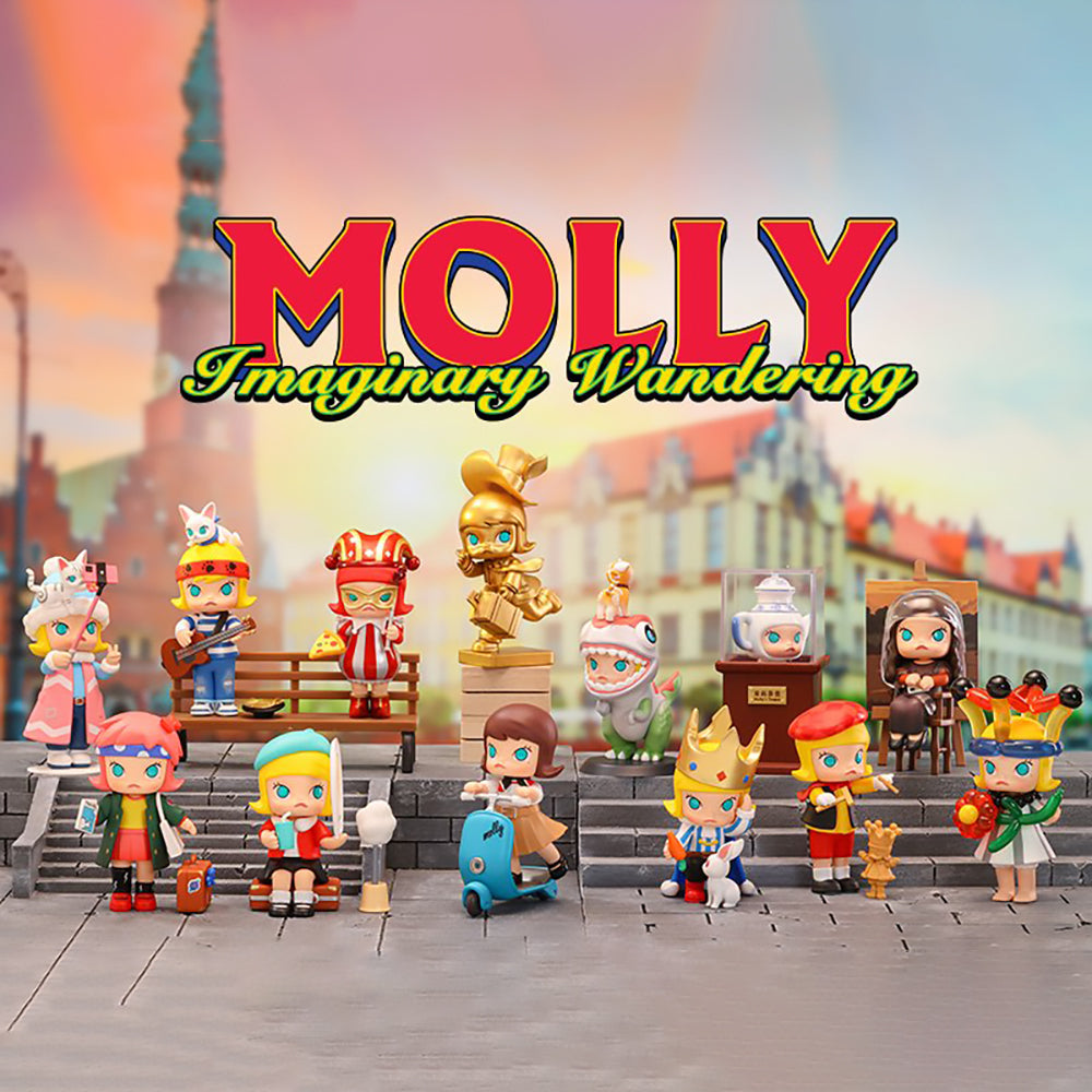 【廃盤・日本未発売】POPMART Mollyイマジナリー・ワンダリングシリーズ MOLLY Imaginary Wandering Blind Box Series by POP MART - Mindzai
