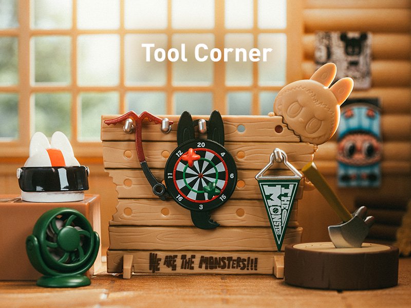 The Monsters Home of the Elves Prop Blind Box Series by Kasing Lung x POP MART