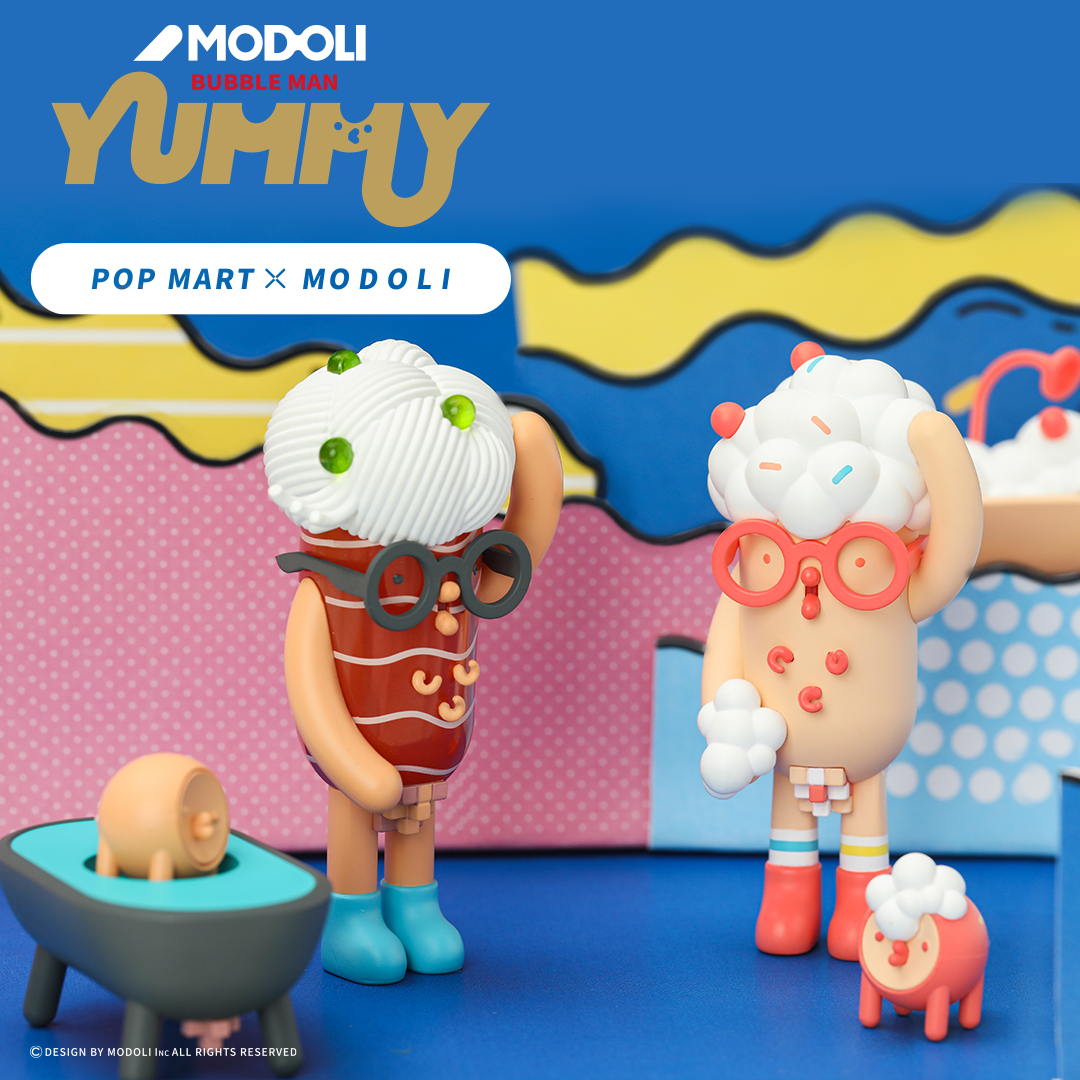 Yummy Bubble Man by Modoli x POP MART