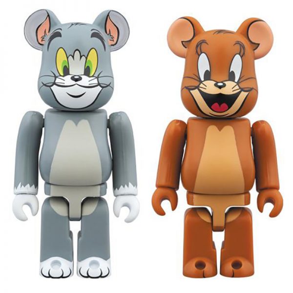 Bearbrick Series 41 - Tom and Jerry (Set of 2)[Animal] 100%