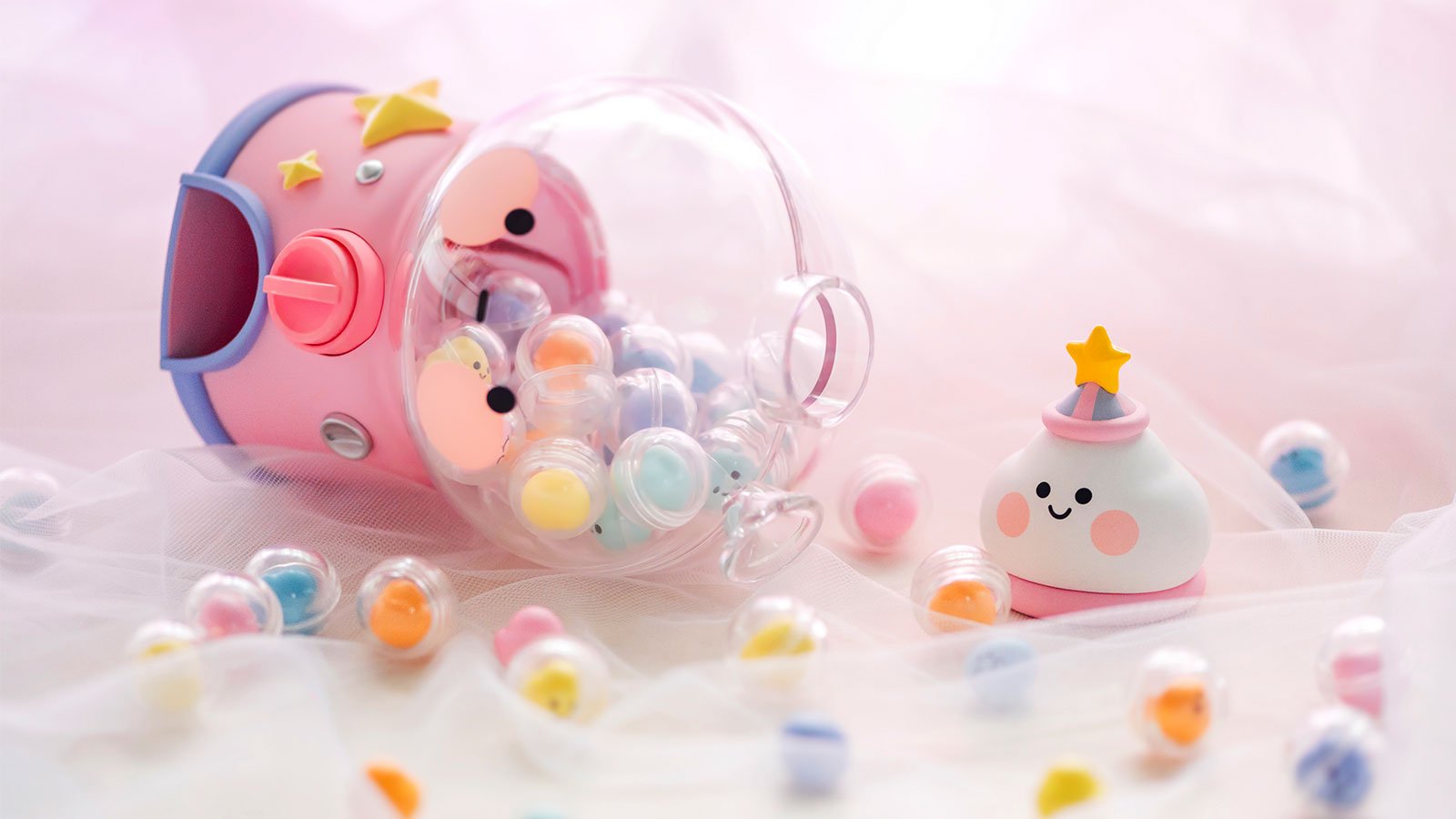 Bobo & Coco Gashapon Machine by POP MART