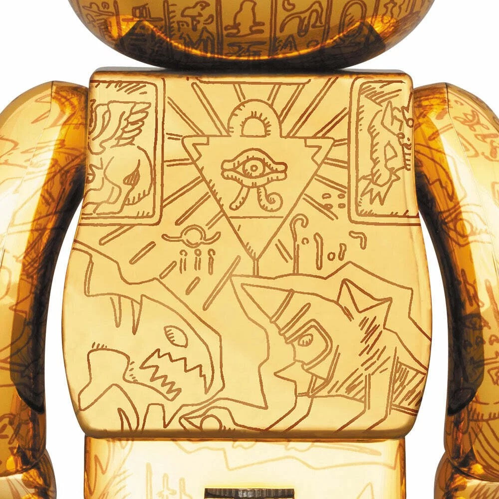 Yu-Gi-Oh Millennium Puzzle 400% Bearbrick by Medicom Toy