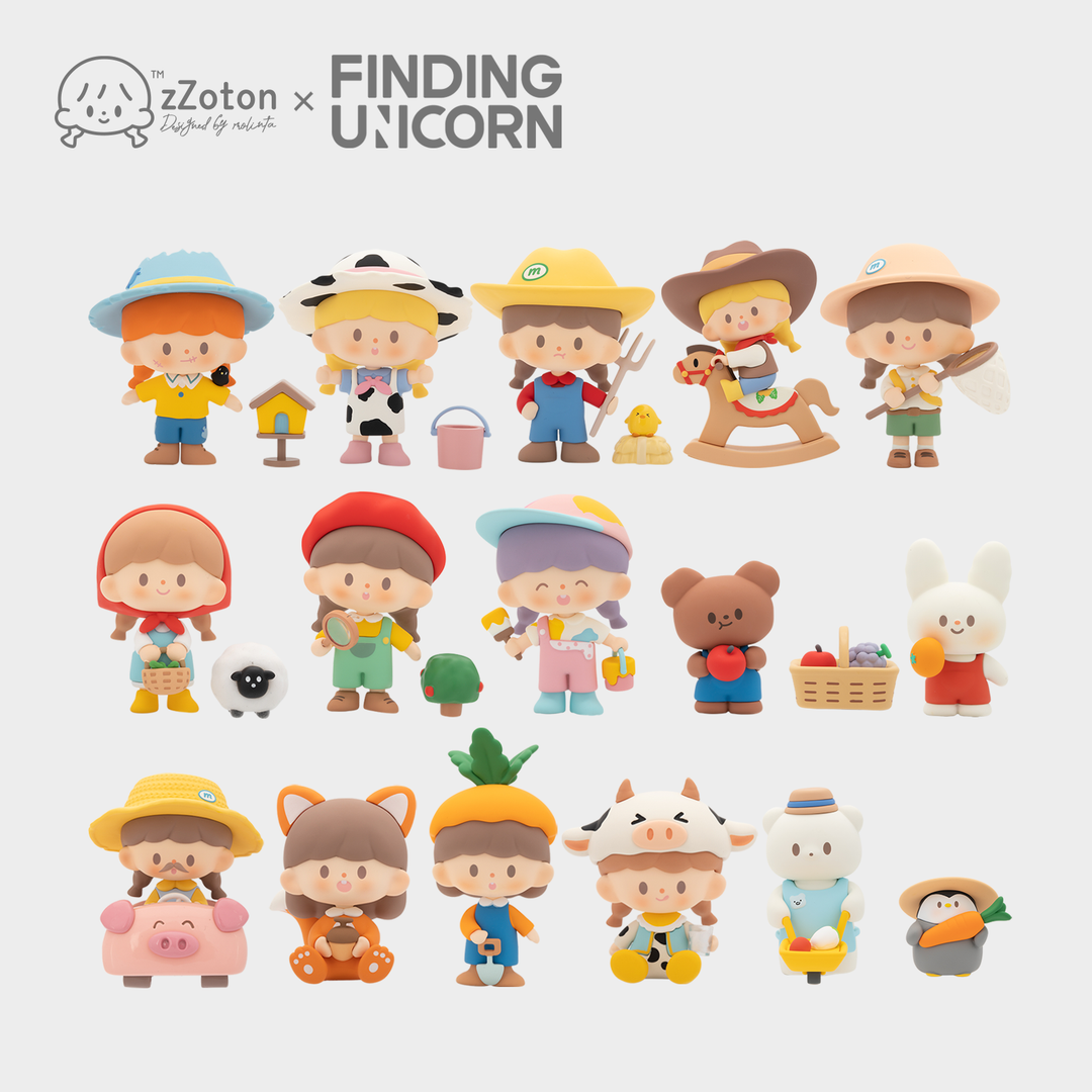 Molinta Ranch Journey Blind Box Series by zZoton x Finding Unicorn