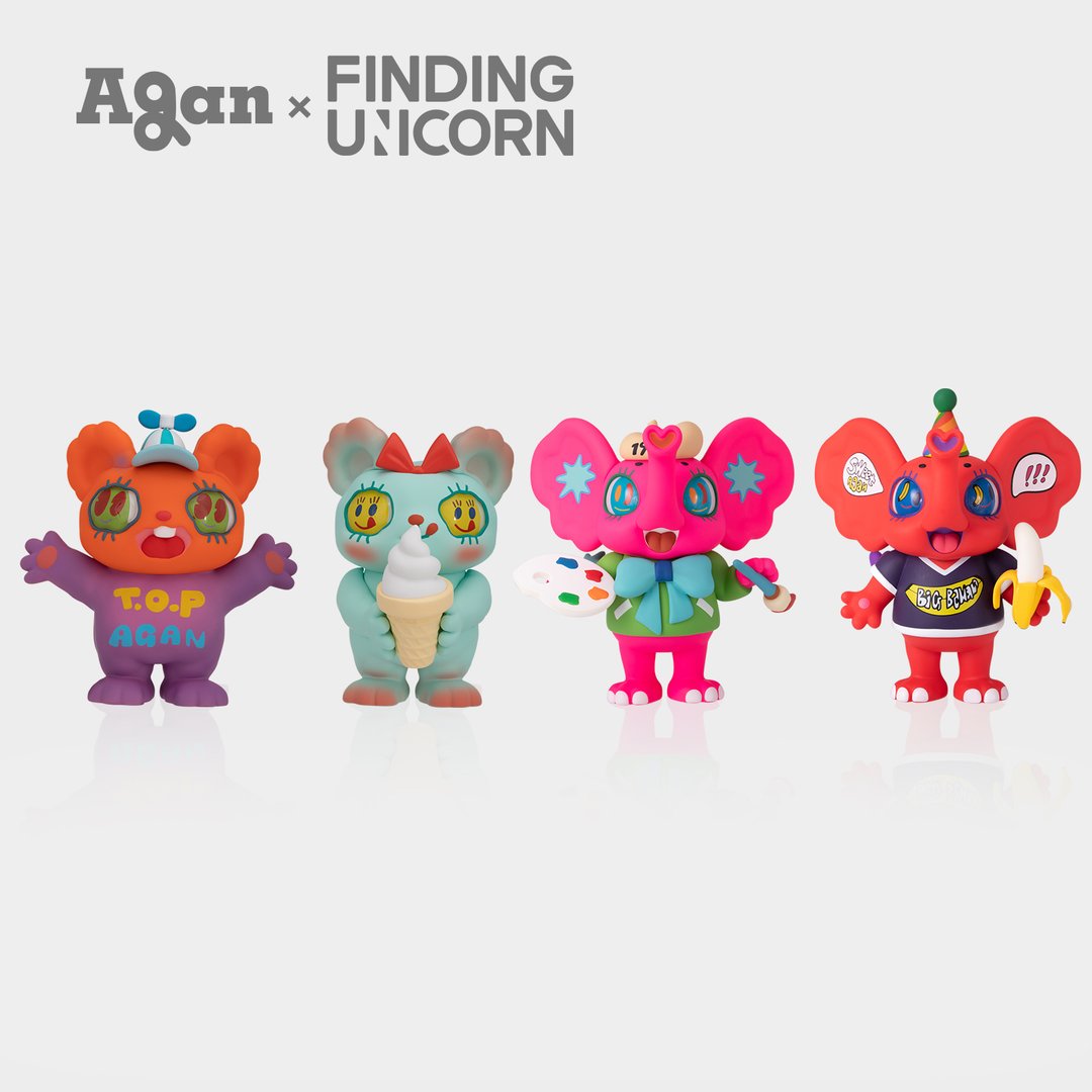 FUN × Agan YEAOHUA フィギュア F.UN - AGAN Yeaohua Series Blind box Mini design doll Figures toys