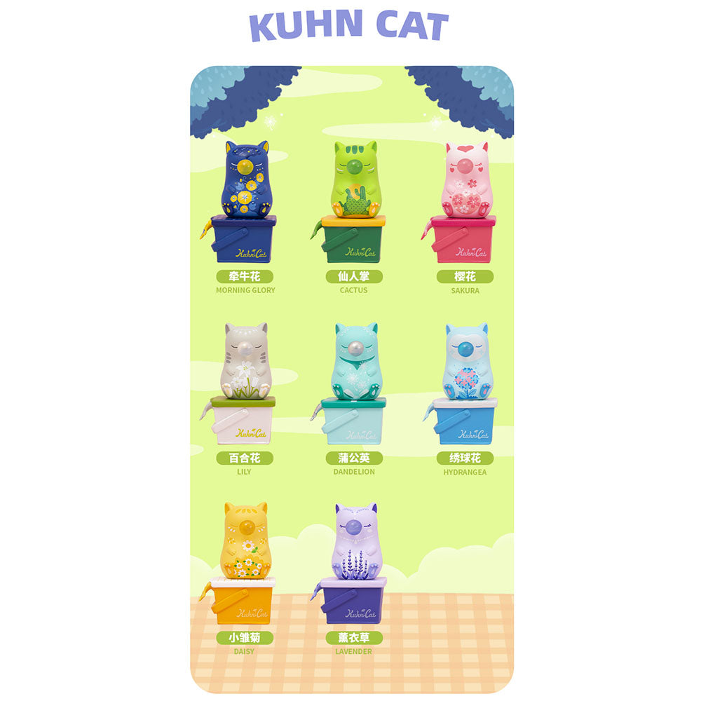 Kuhn Cat Flower Series Blind Box by Toy City
