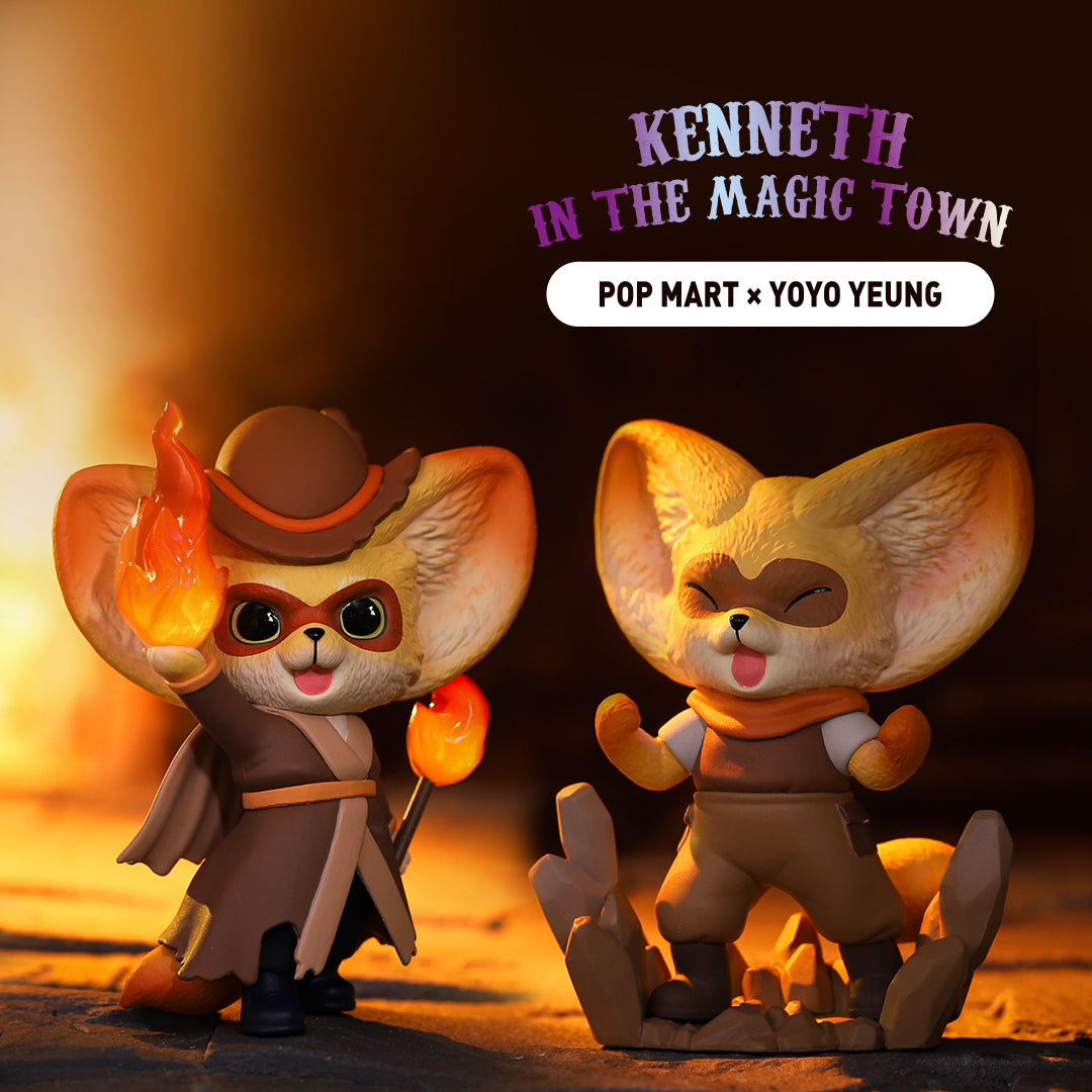 Kenneth in Magic Town Blind Box Series by Yoyo Yeung x POP MART