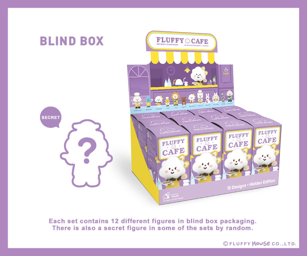 Mr. White Cloud Mini Series 3 Fluffy Cafe Edition by Fluffy House x POP MART