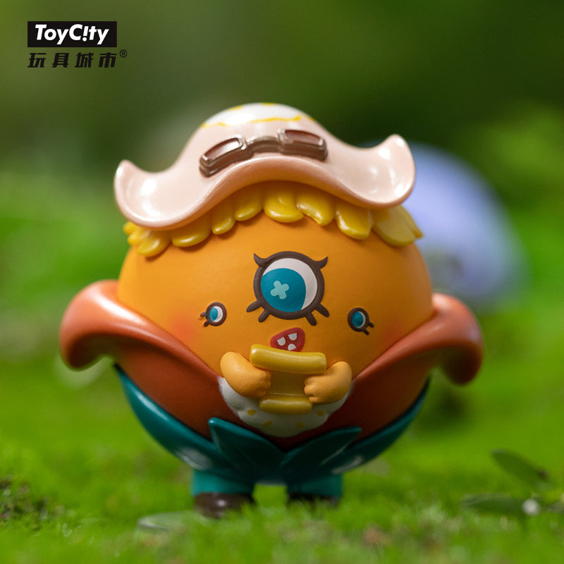 Pompon Monster Blossom Series Blind Box by Toy City
