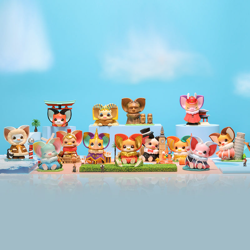 Yoki Travel Around The World Blind Box Series by POP MART