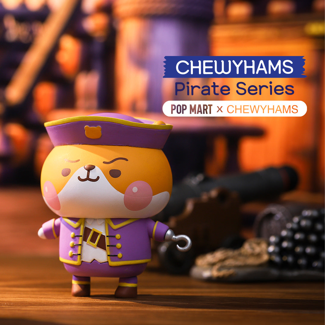 Chewy Hams Pirate Blind Box Series by Funi x POP MART