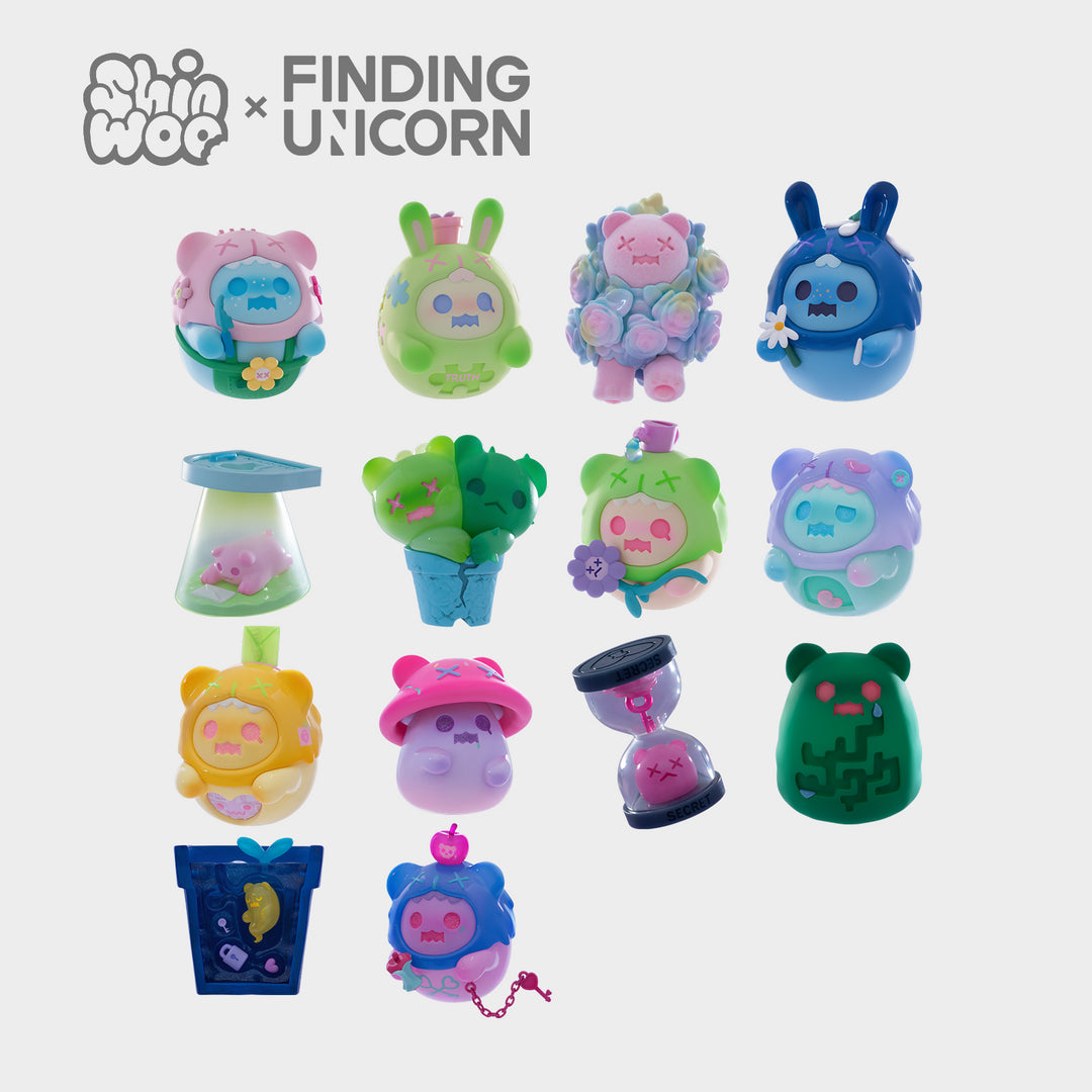 The Secret Bear Garden Blind Box Series by ShinWoo x Finding Unicorn