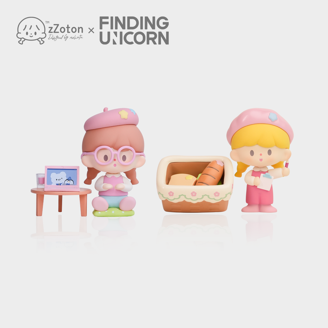 Molinta zZoton Cherry Blossom Cafe Blind Box Series by Molinta x Finding Unicorn