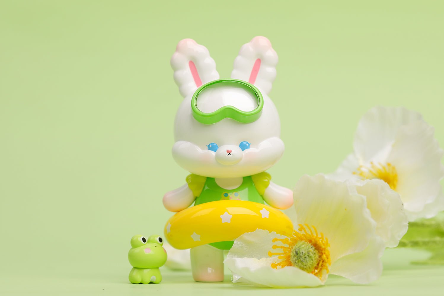 Frog Swim POPO Rabbit by SeaStar Studios