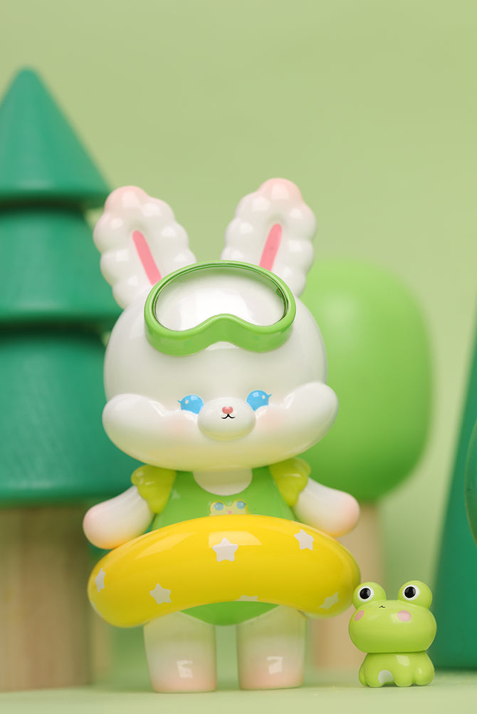 Frog Swim POPO Rabbit by SeaStar Studios