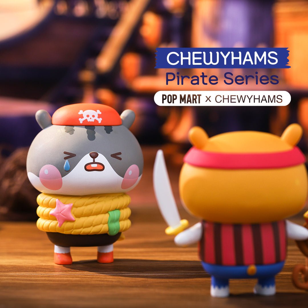 Chewy Hams Pirate Blind Box Series by Funi x POP MART