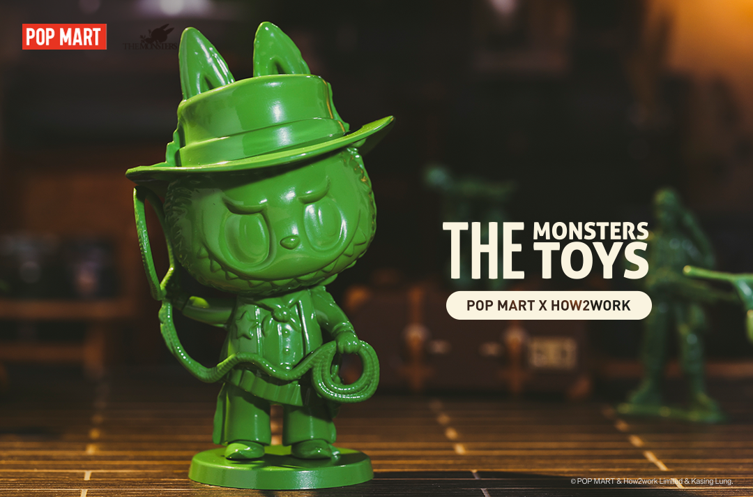 Vintage Plastic Cowboy (Secret) - The Monsters Toys Labubu by POP MART x How2work x Kasing Lung