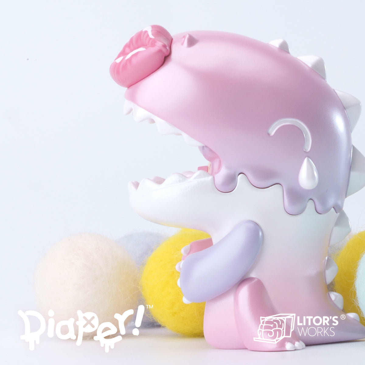 Umasou! Diaper MUA Art Toy Figure by Litor's Work