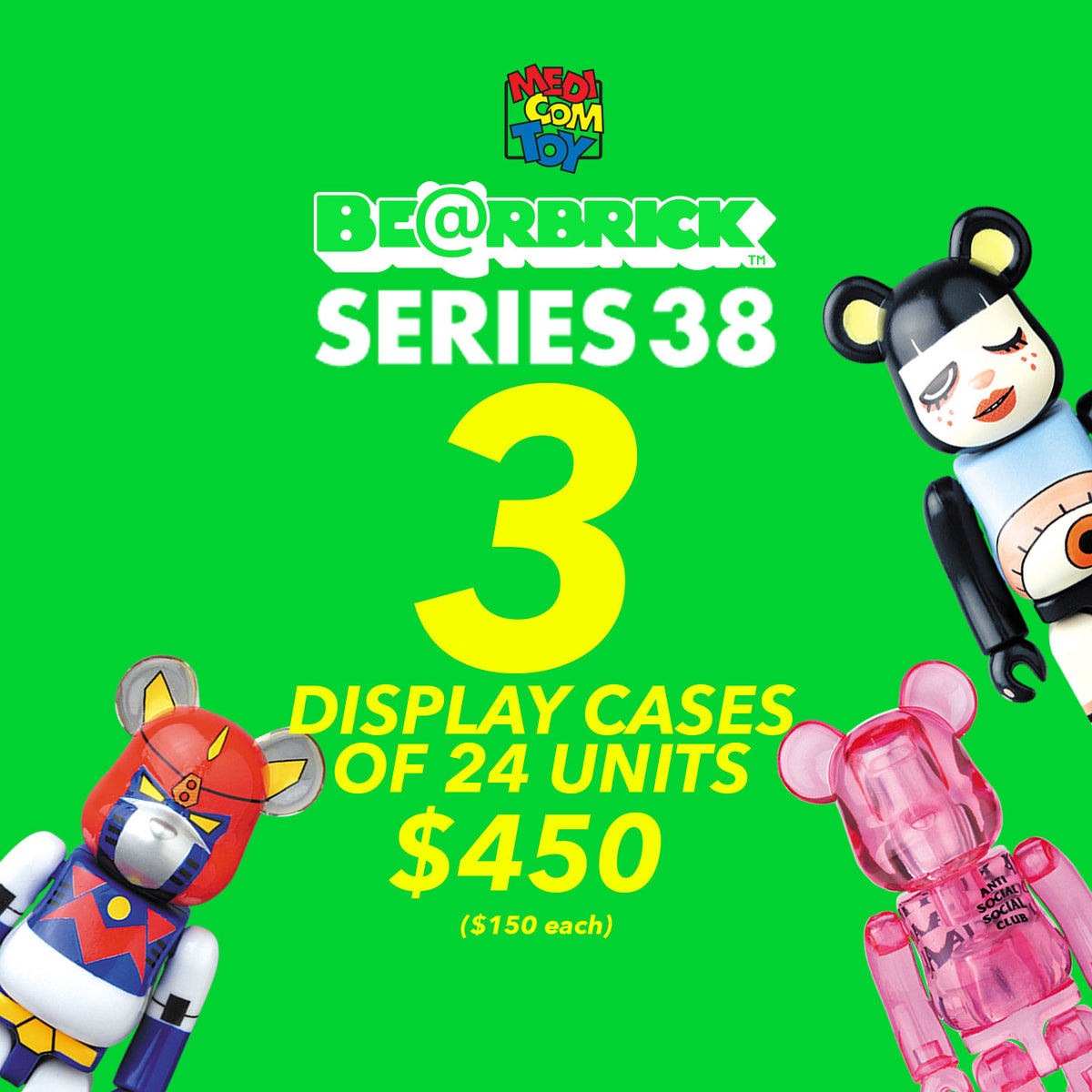 Bearbrick series hot sale 38 price