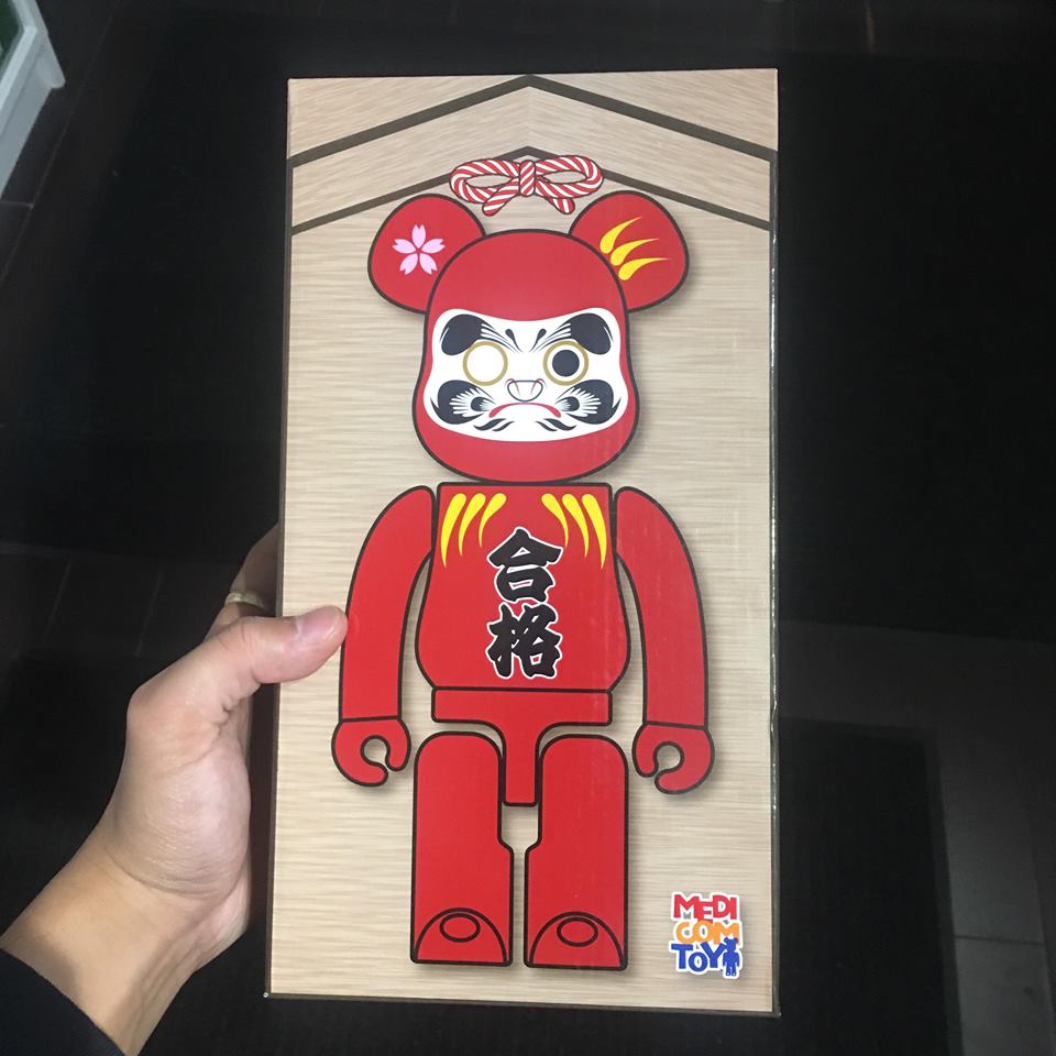 Tokyo Skytree Red Daruma 400% Bearbrick from Medicom Toy