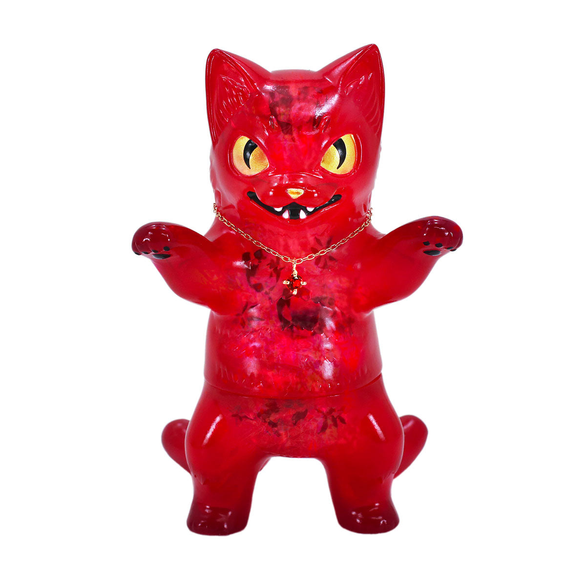 Negora Birthstone Collection (Garnet Version) Sofubi Art Toy by Konatsuya