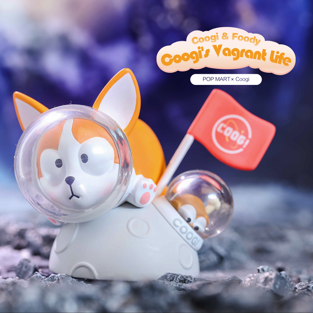 Coogi and Foody - Coogi's Vagrant Life Blind Box Series by POP MART