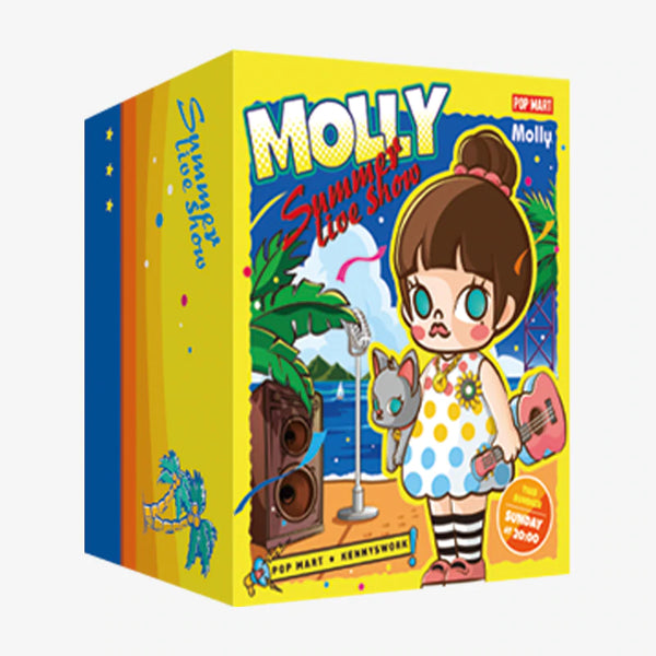 コミック・アニメ POP MART MOLLY SUMMER LIVE SHOW MOLLY Summer Live Show Art Toy Figure by POP MART - Mindzai Toy Shop