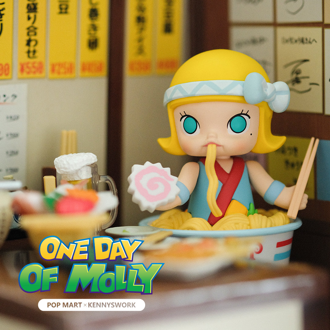 One Day of Molly Blind Box Series by Kennyswork x POP MART