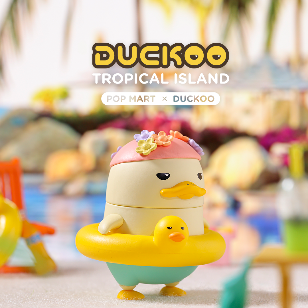 Duckoo Tropical Island Blind Box Series by POP MART x Chokocider