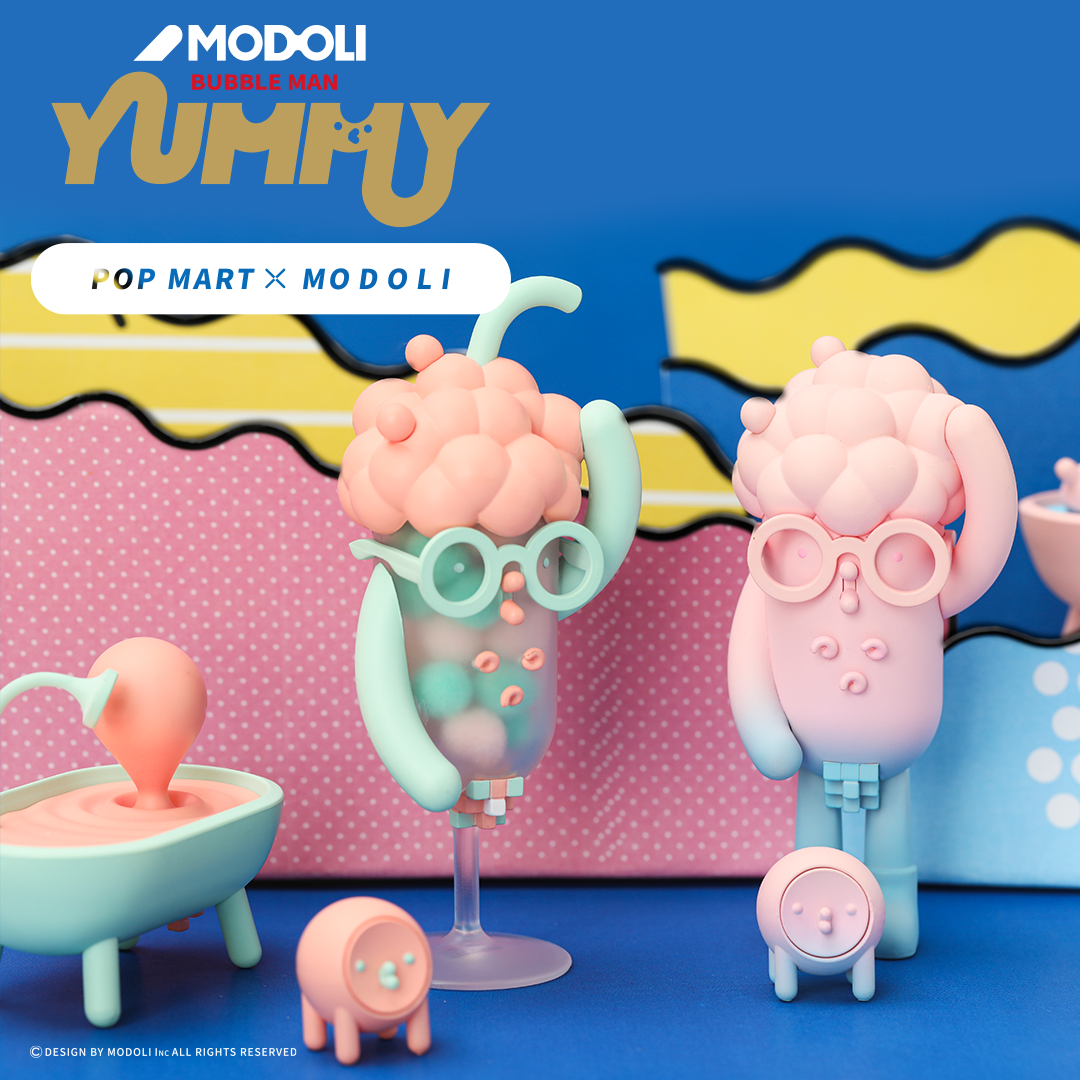 Yummy Bubble Man by Modoli x POP MART